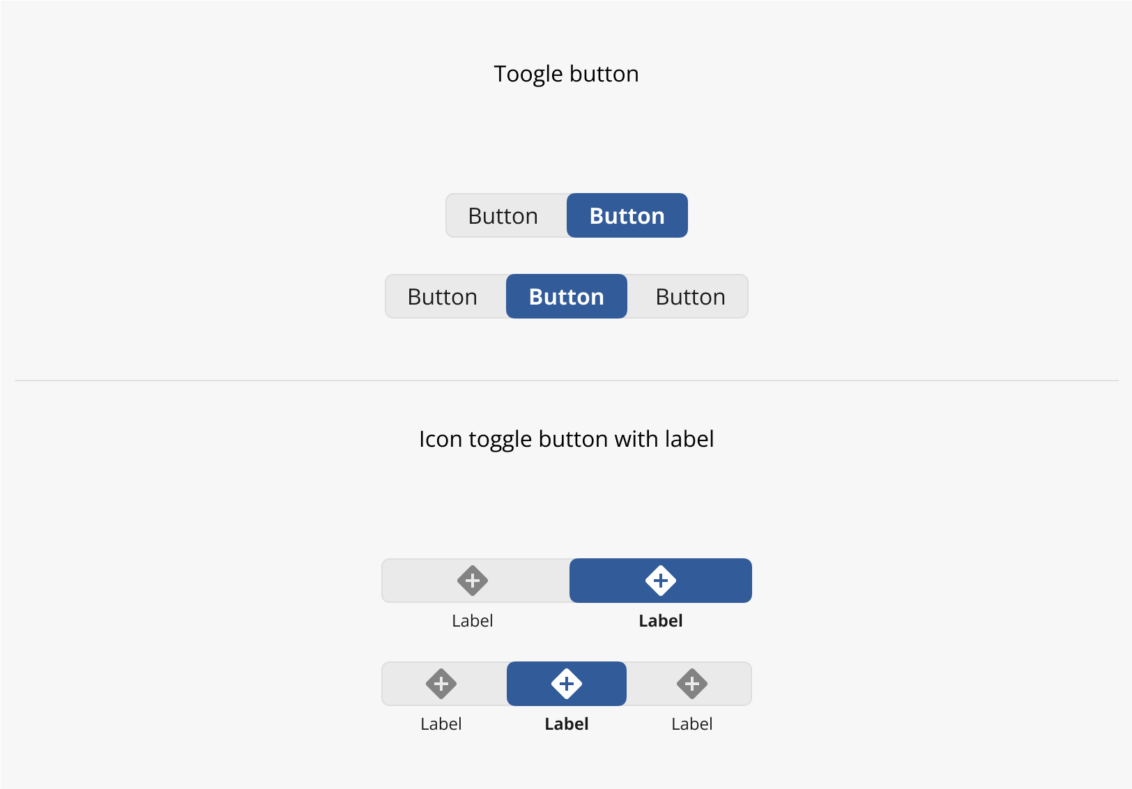 Toggle button